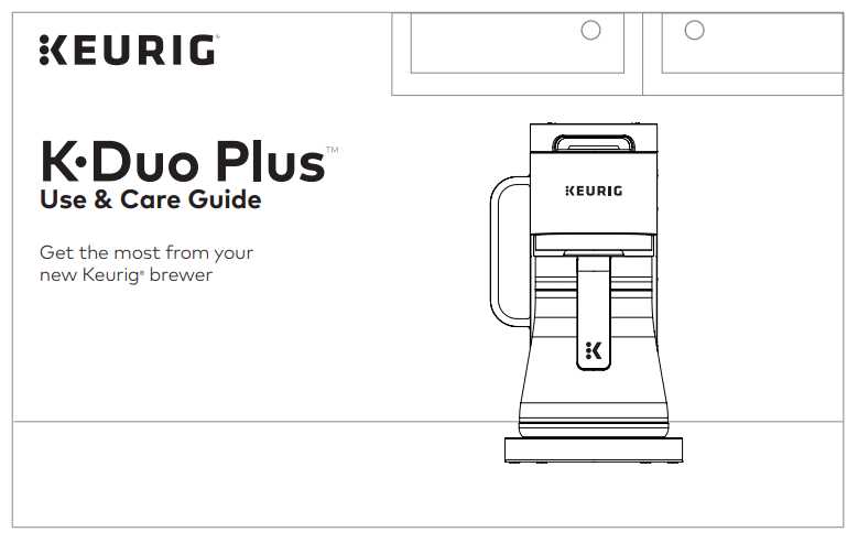 keurig coffee maker instructions manual