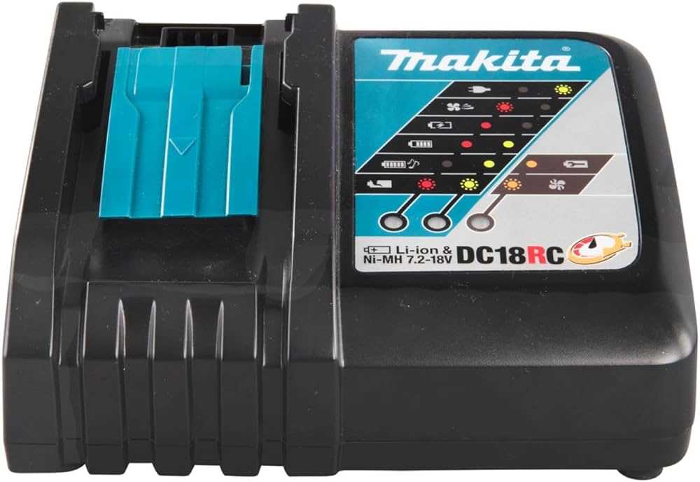 makita dc18rc battery charger instruction manual