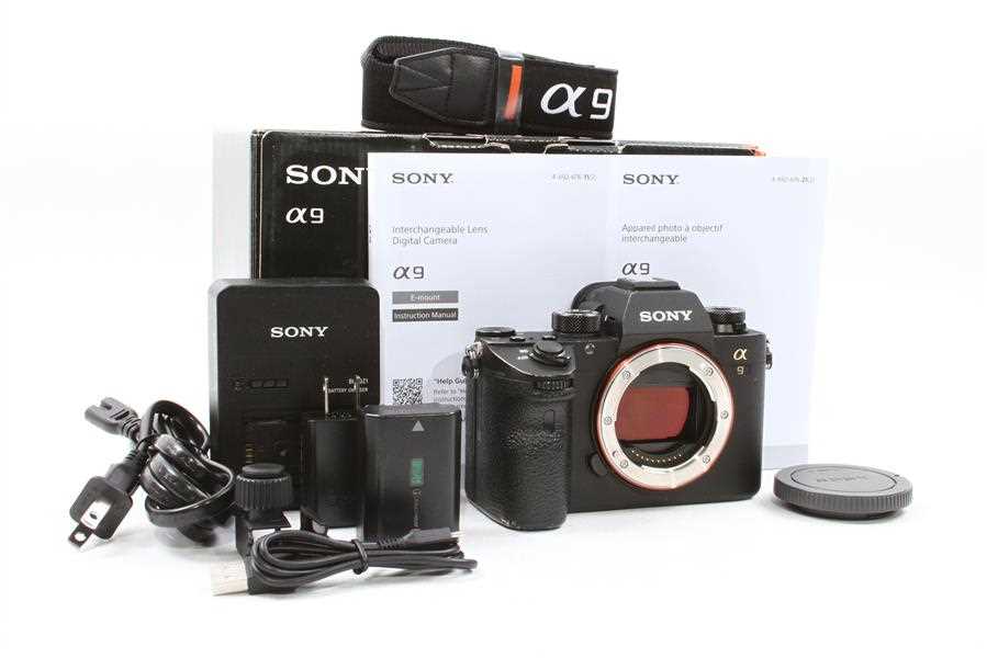 sony a9 instruction manual