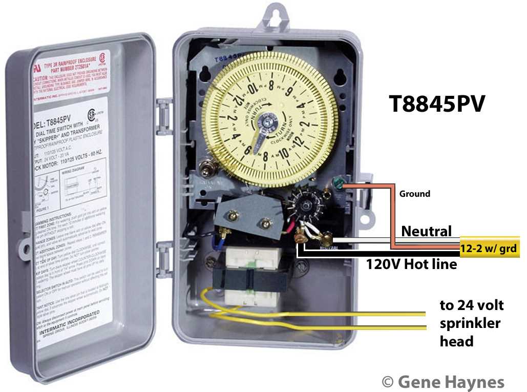 instruction manual irrigation timer