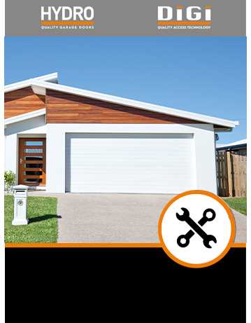 garage door installation instructions manual
