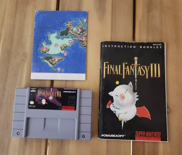 final fantasy 3 instruction manual