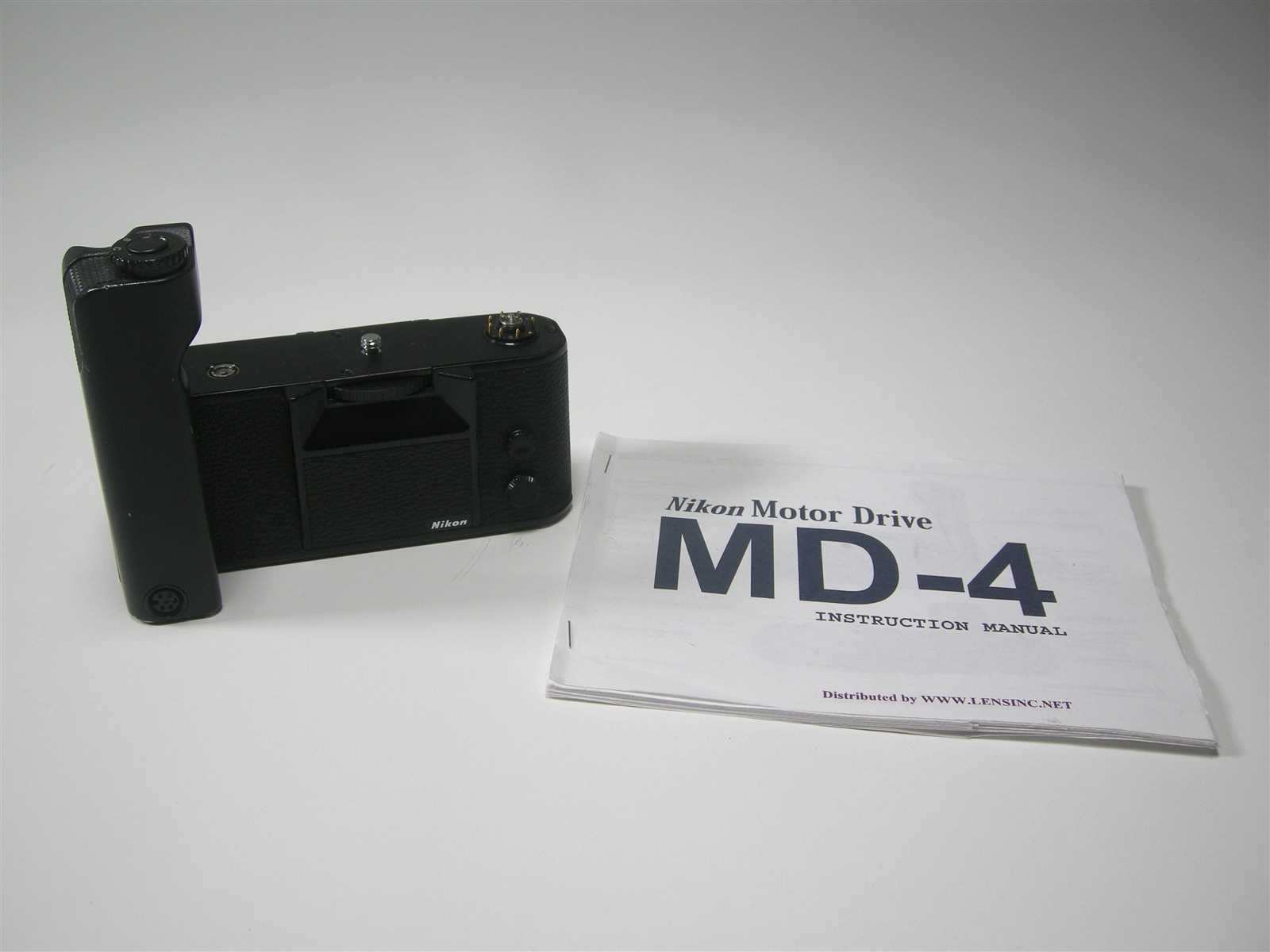 nikon md 4 instruction manual