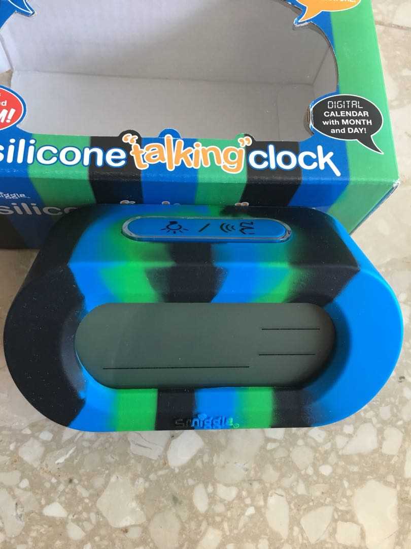 manual smiggle alarm clock instructions