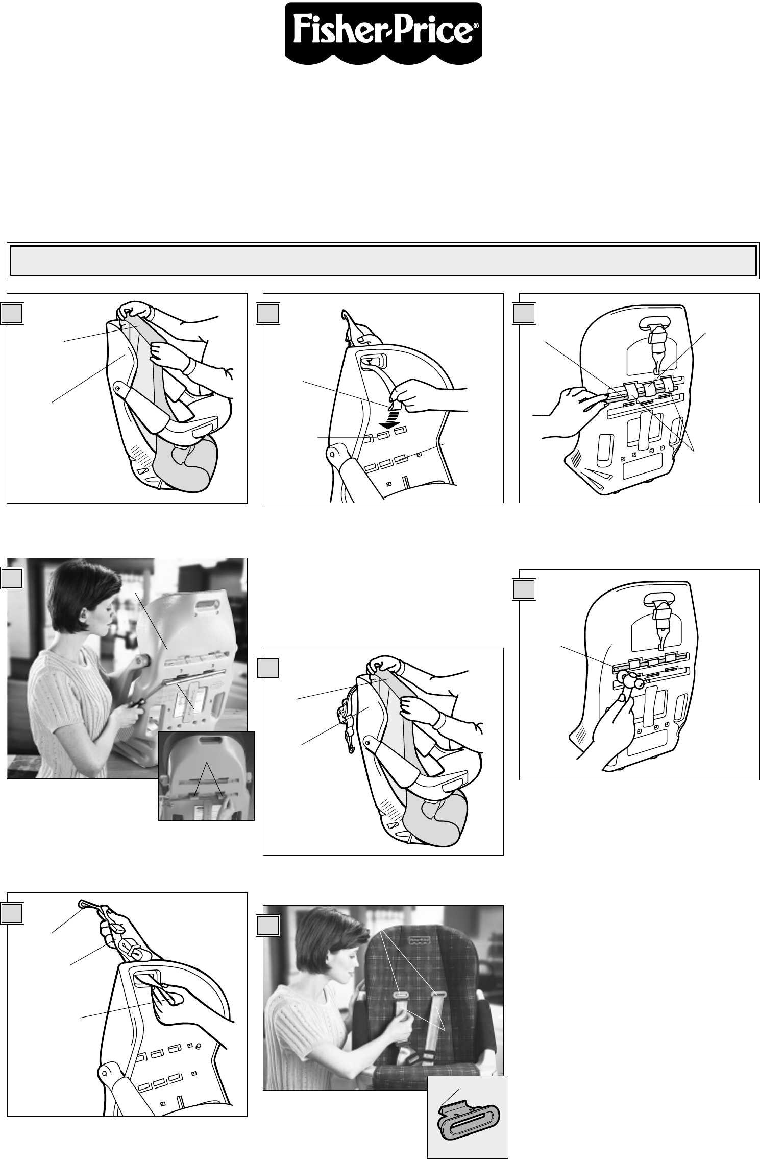 car seat instruction manual