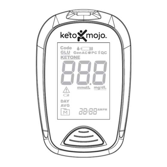 keto mojo instruction manual