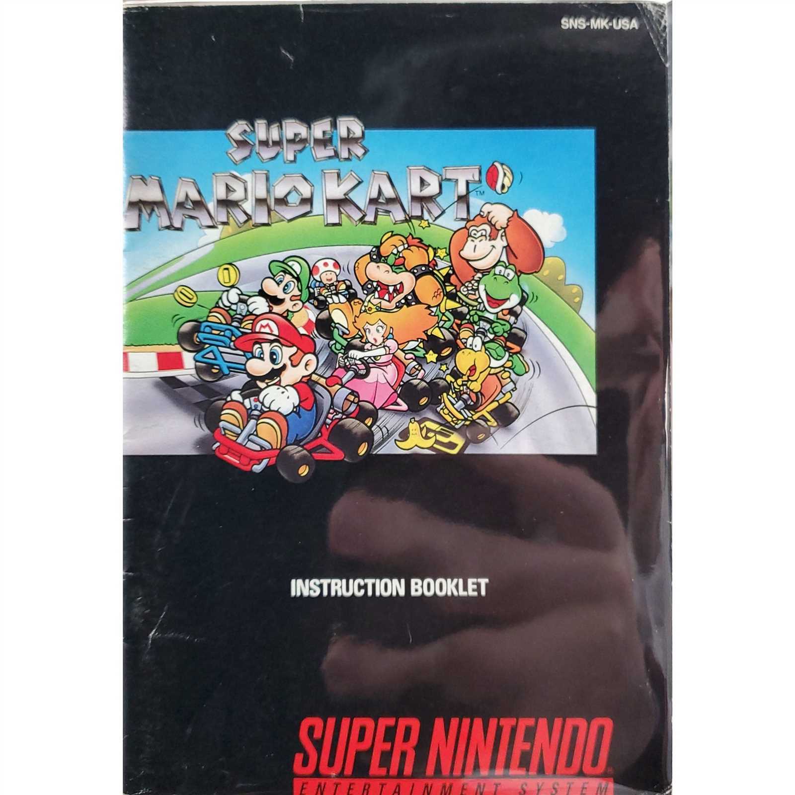 mario kart instruction manual