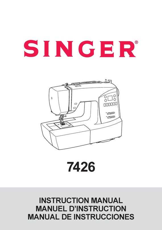 singer 7422 instruction manual