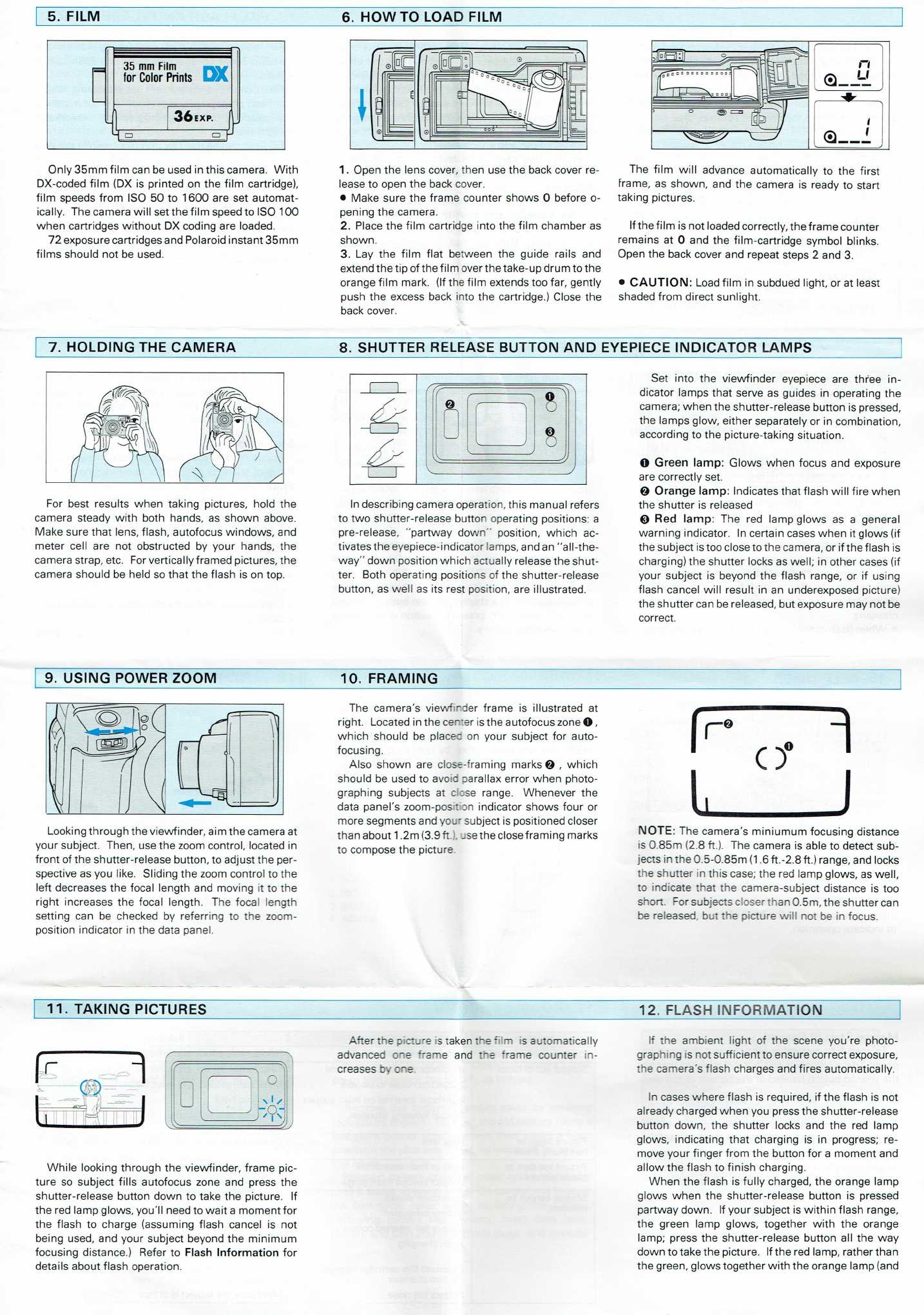 minolta mn35z instruction manual