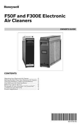 honeywell air conditioner instruction manual