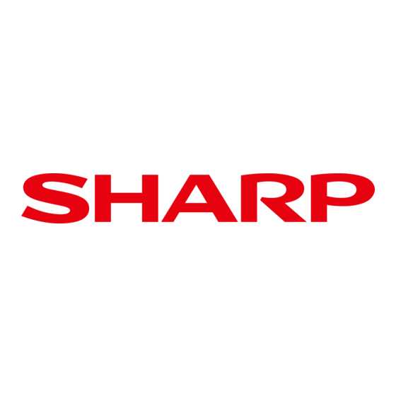 sharp el 1801v instruction manual