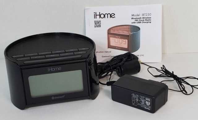 ihome hih33 instruction manual