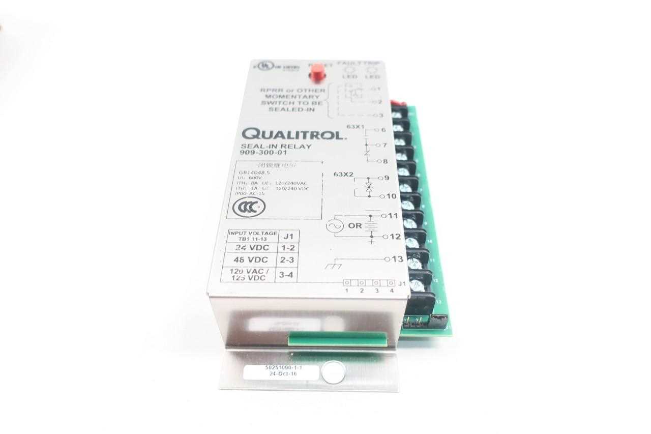 qualitrol 909 instruction manual