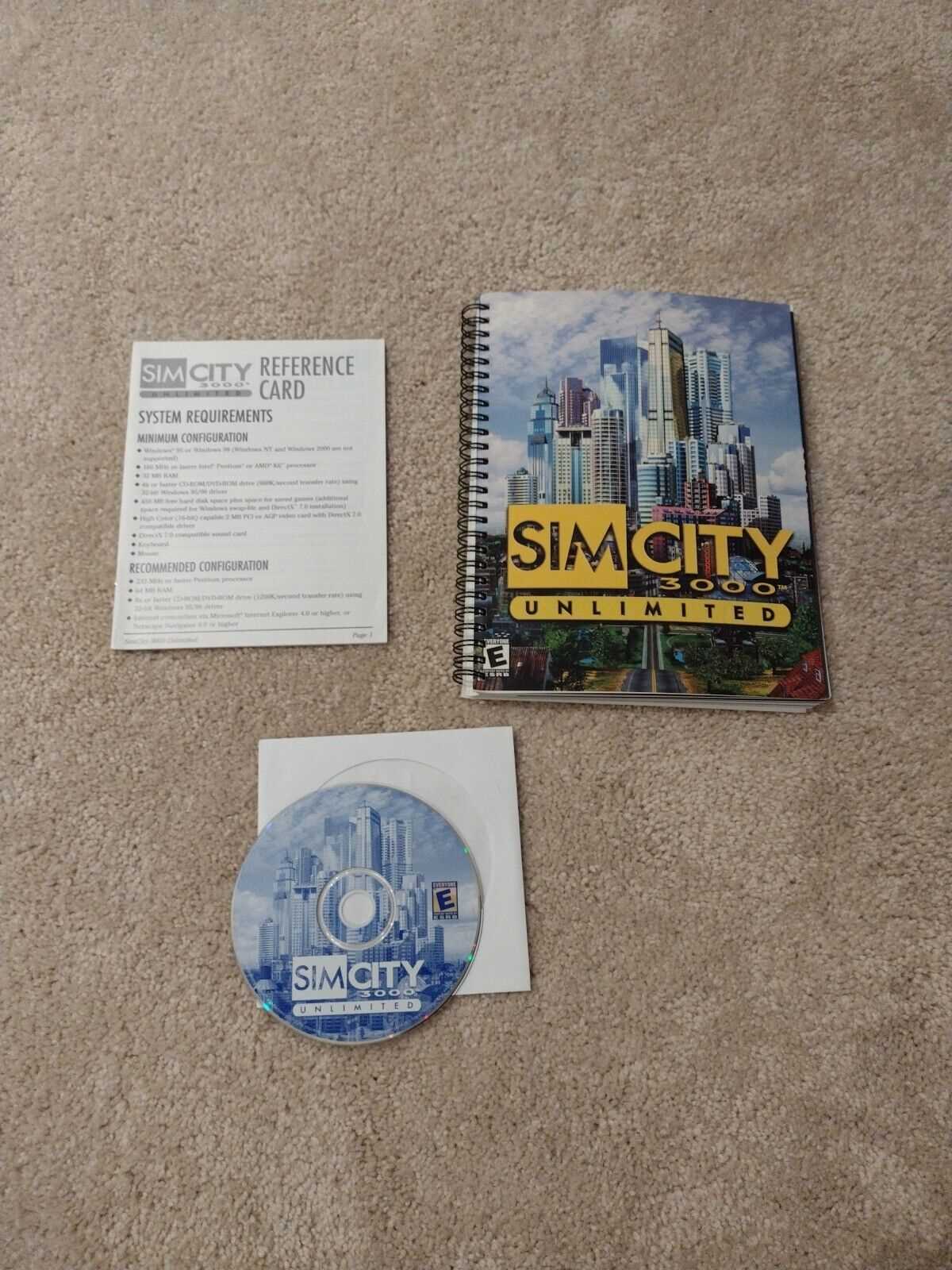 simcity 3000 instruction manual