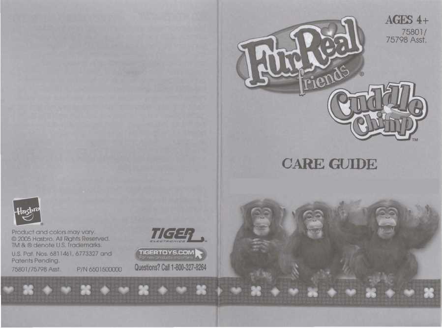 furreal tiger instructions manual