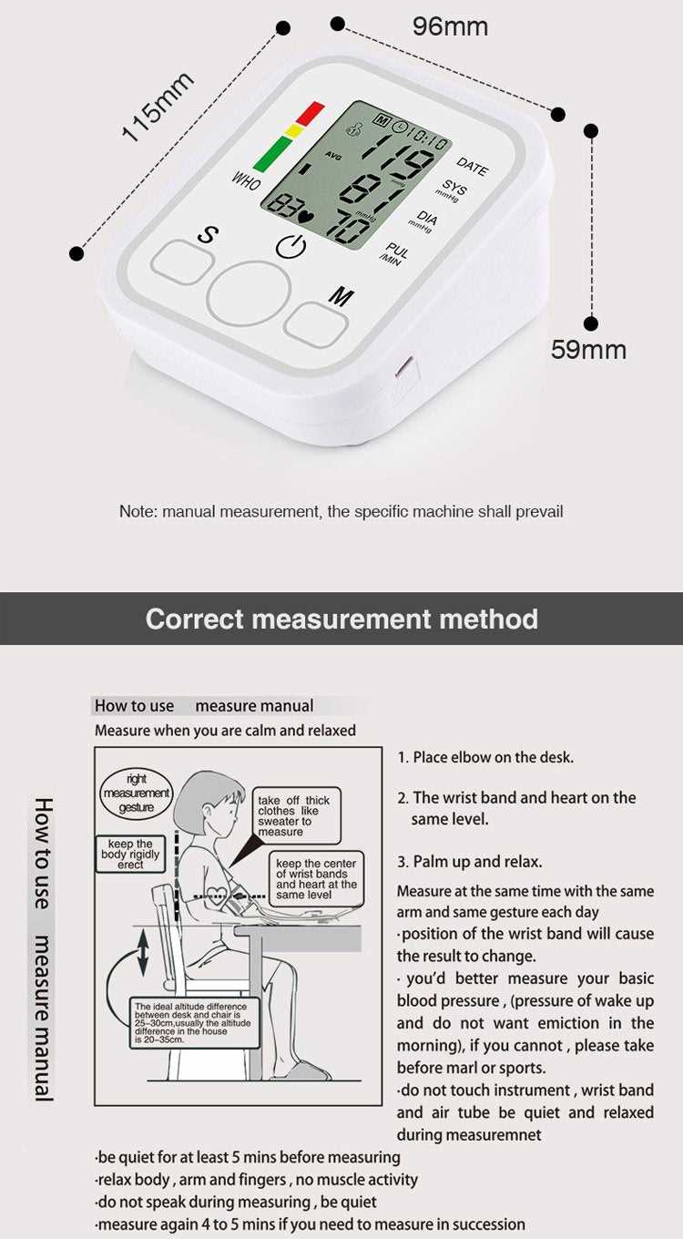 puruizt blood pressure monitor instruction manual