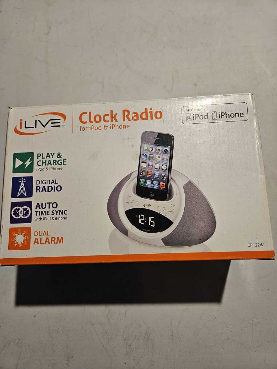 ilive clock radio instruction manual