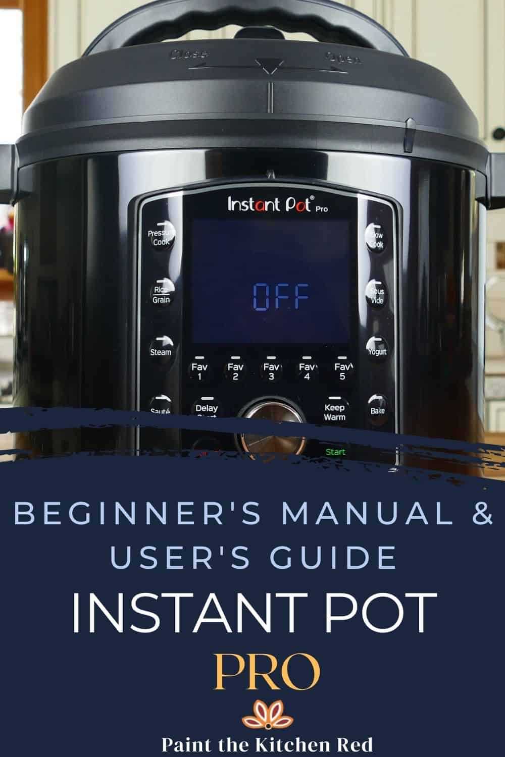 instant pot instruction manual duo plus