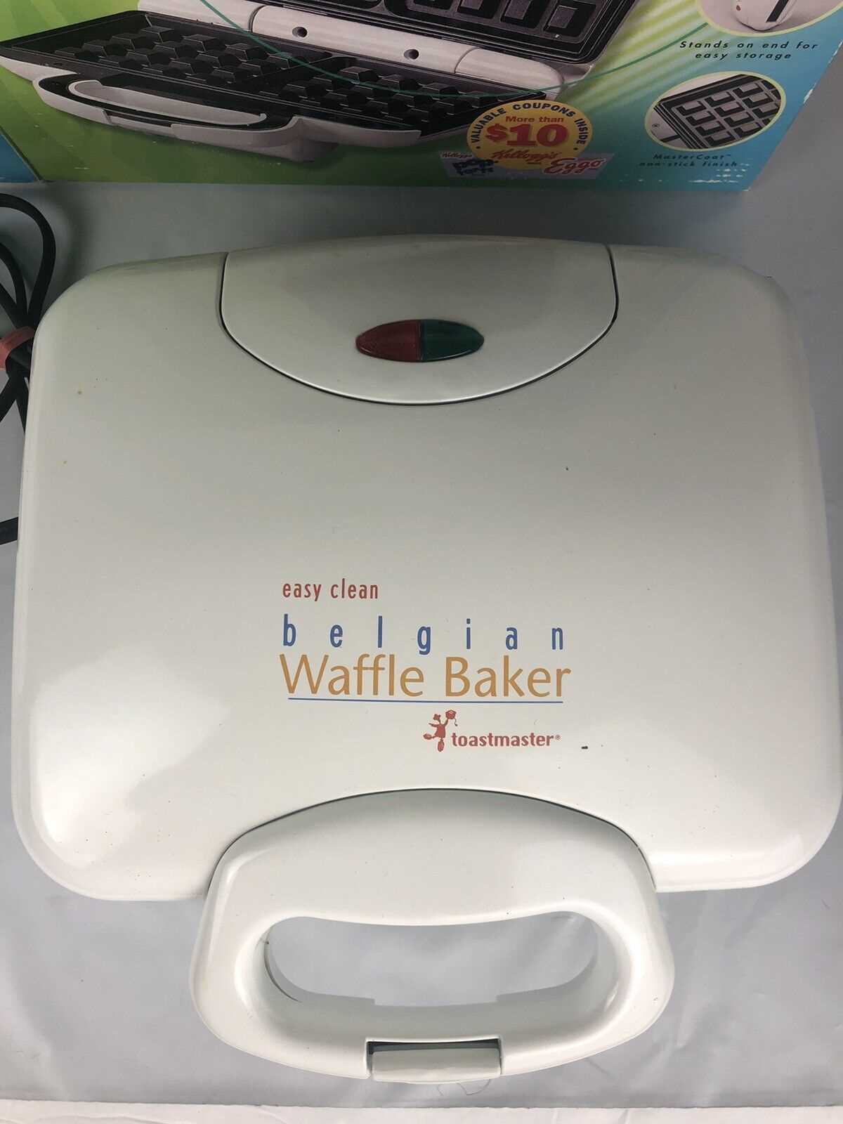 toastmaster belgian waffle maker instruction manual