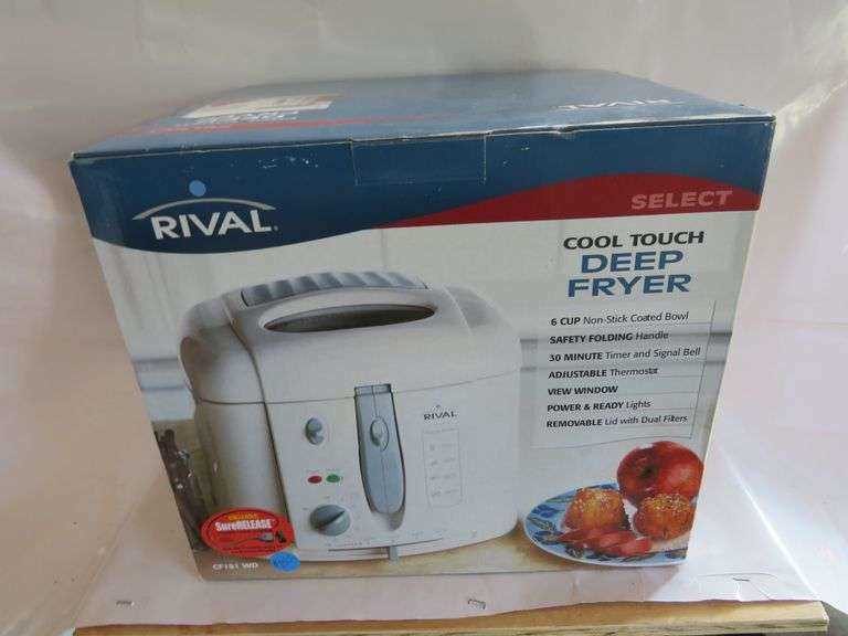 rival deep fryer instruction manual