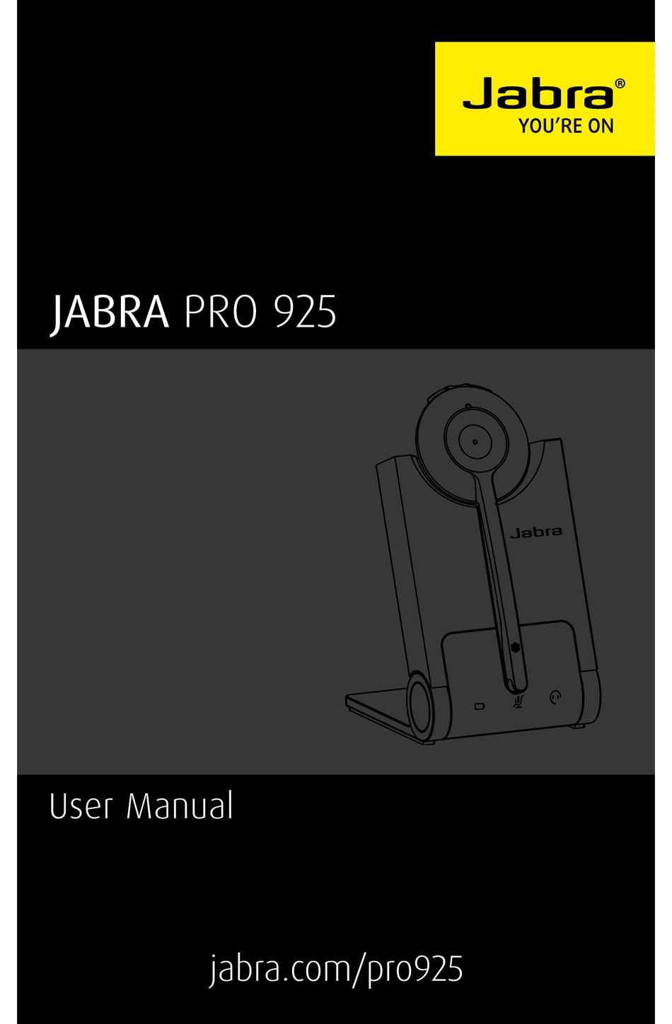 jabra whb003bs instruction manual