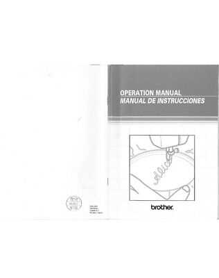 brother xl 3750 instruction manual