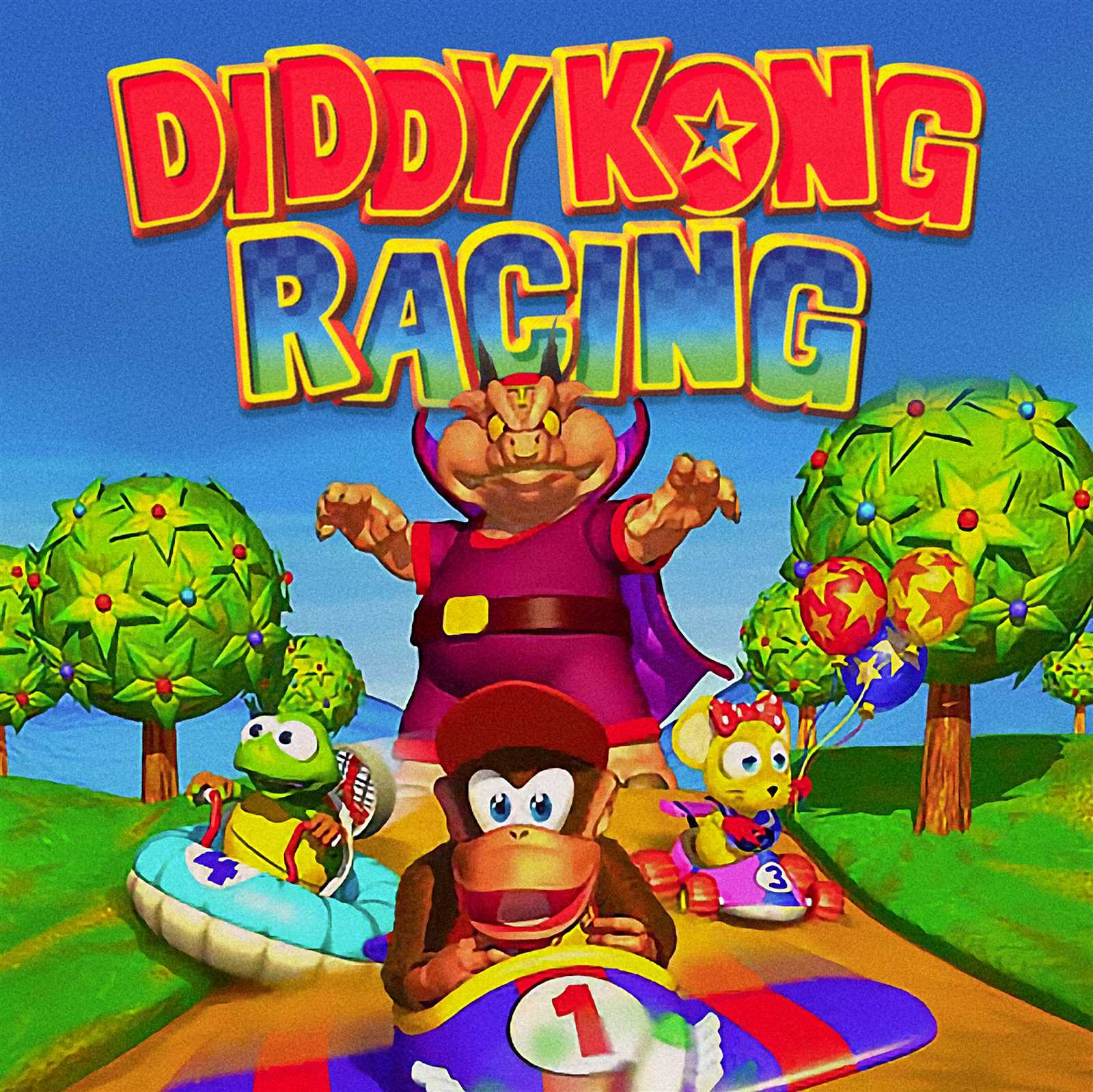 diddy kong racing instruction manual