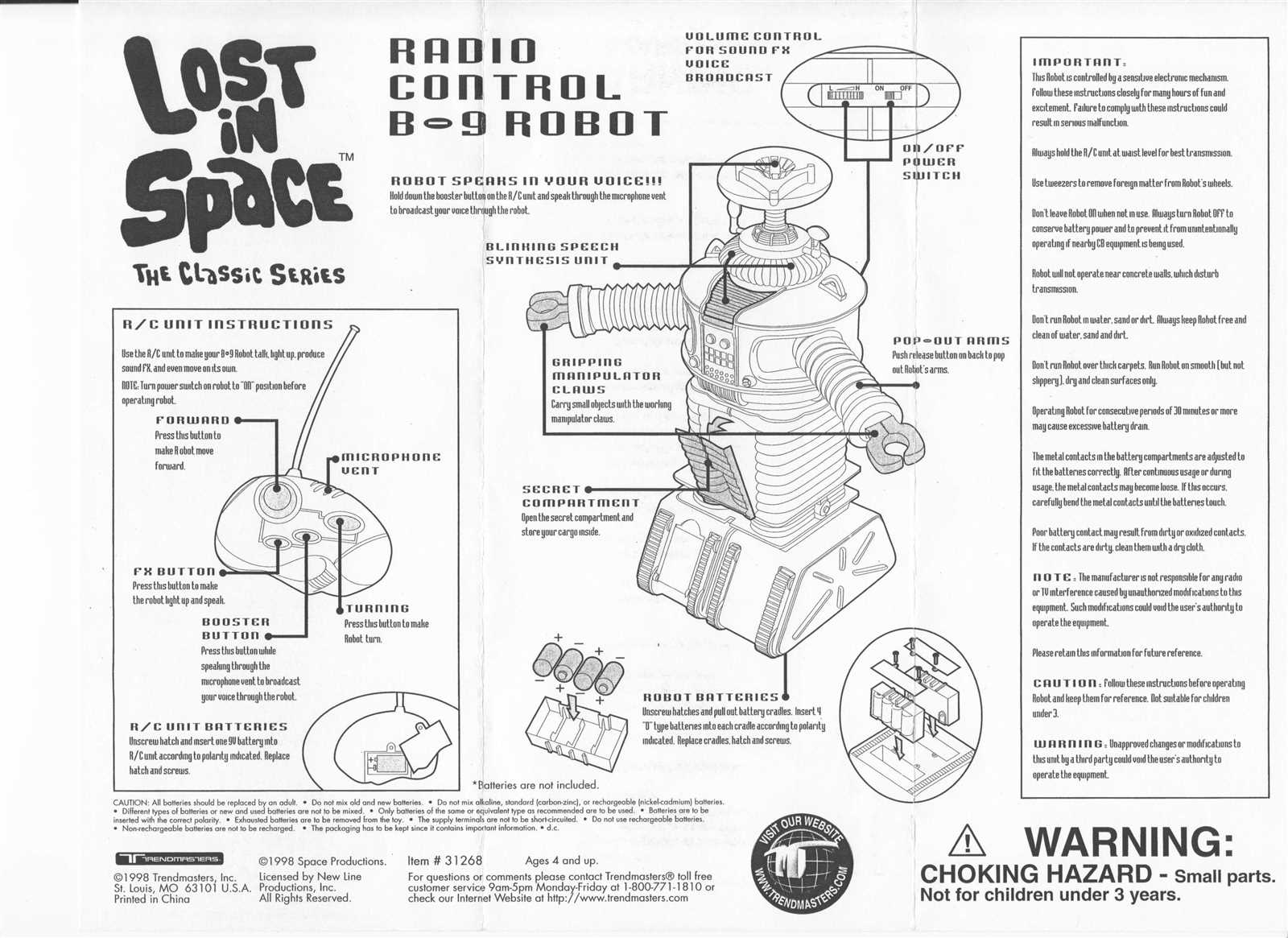 robot dog instruction manual