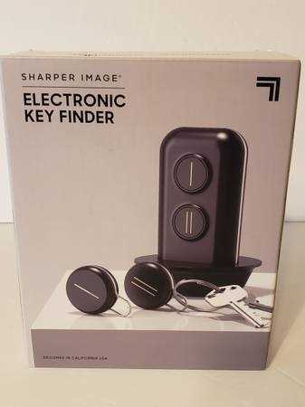 sharper image portable electronic key finder instruction manual