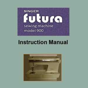 singer futura quartet instruction manual