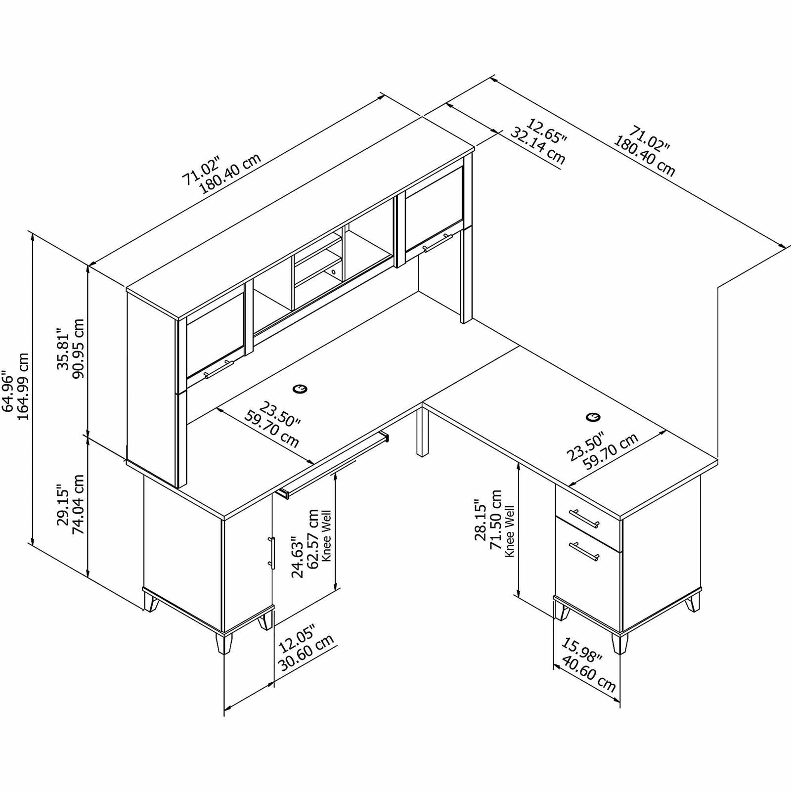 bush furniture instruction manuals