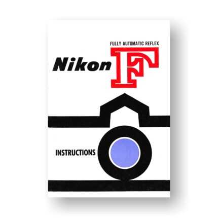 nikon f instruction manual