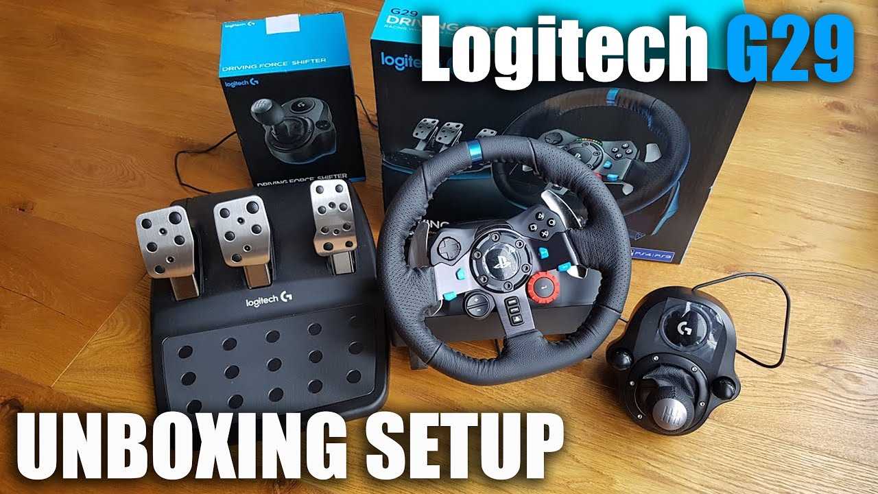 logitech g29 instruction manual