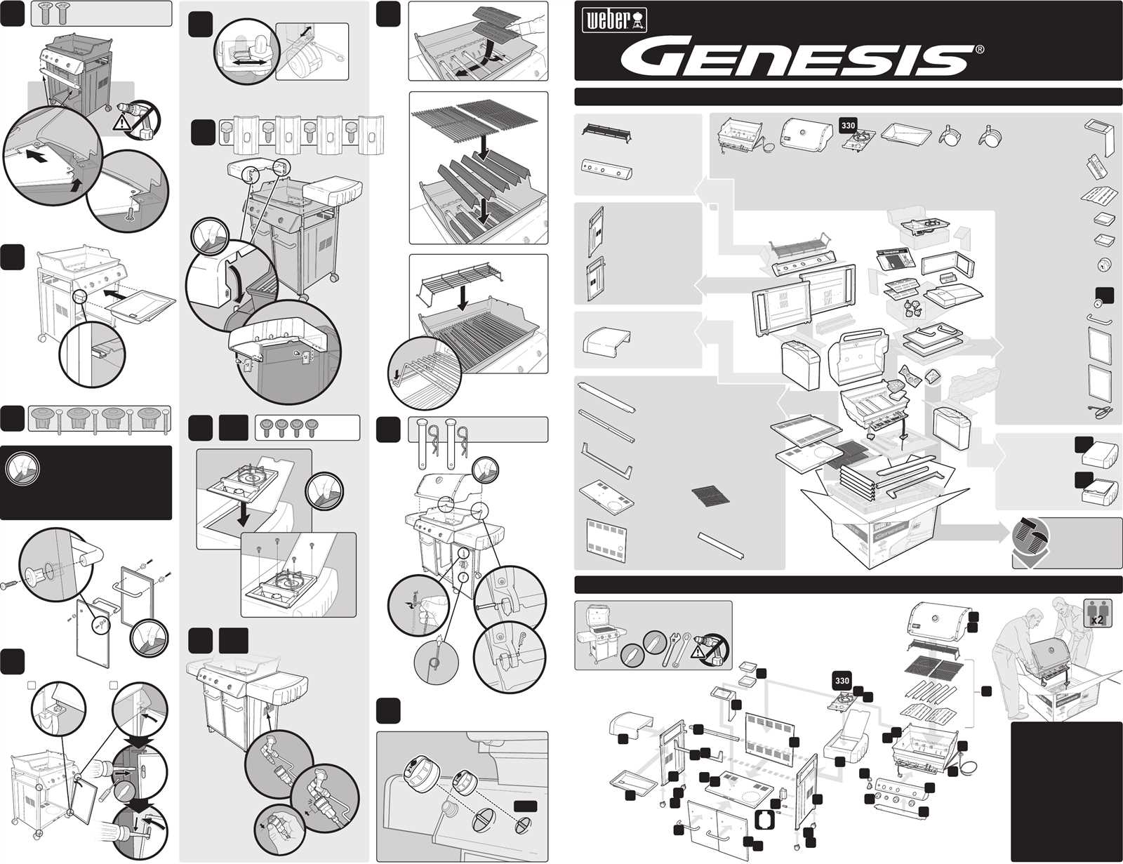 weber genesis s 330 instruction manual