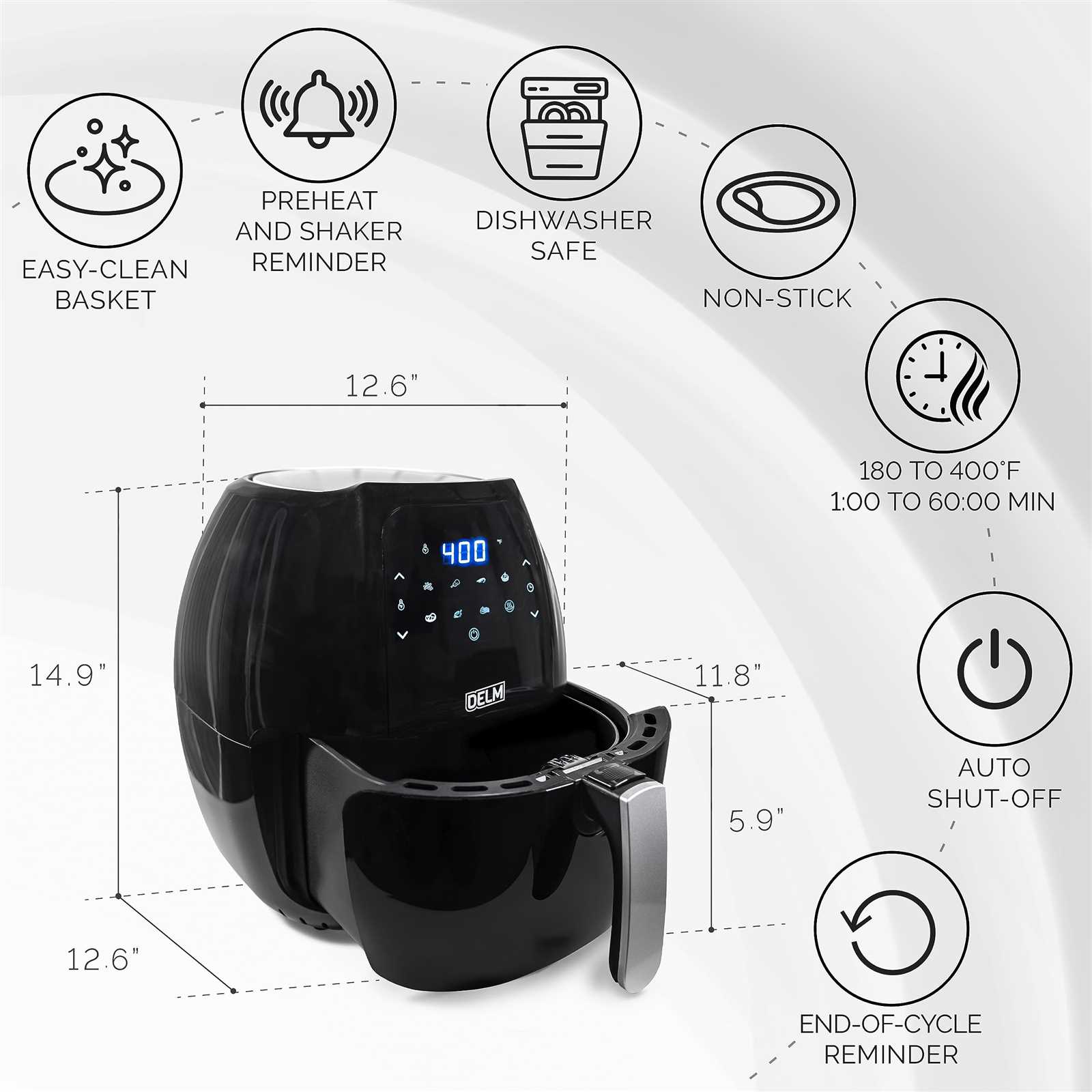 frenchmay air fryer instruction manual