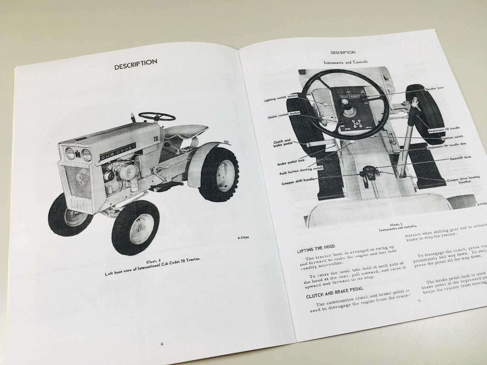 cub cadet instruction manual