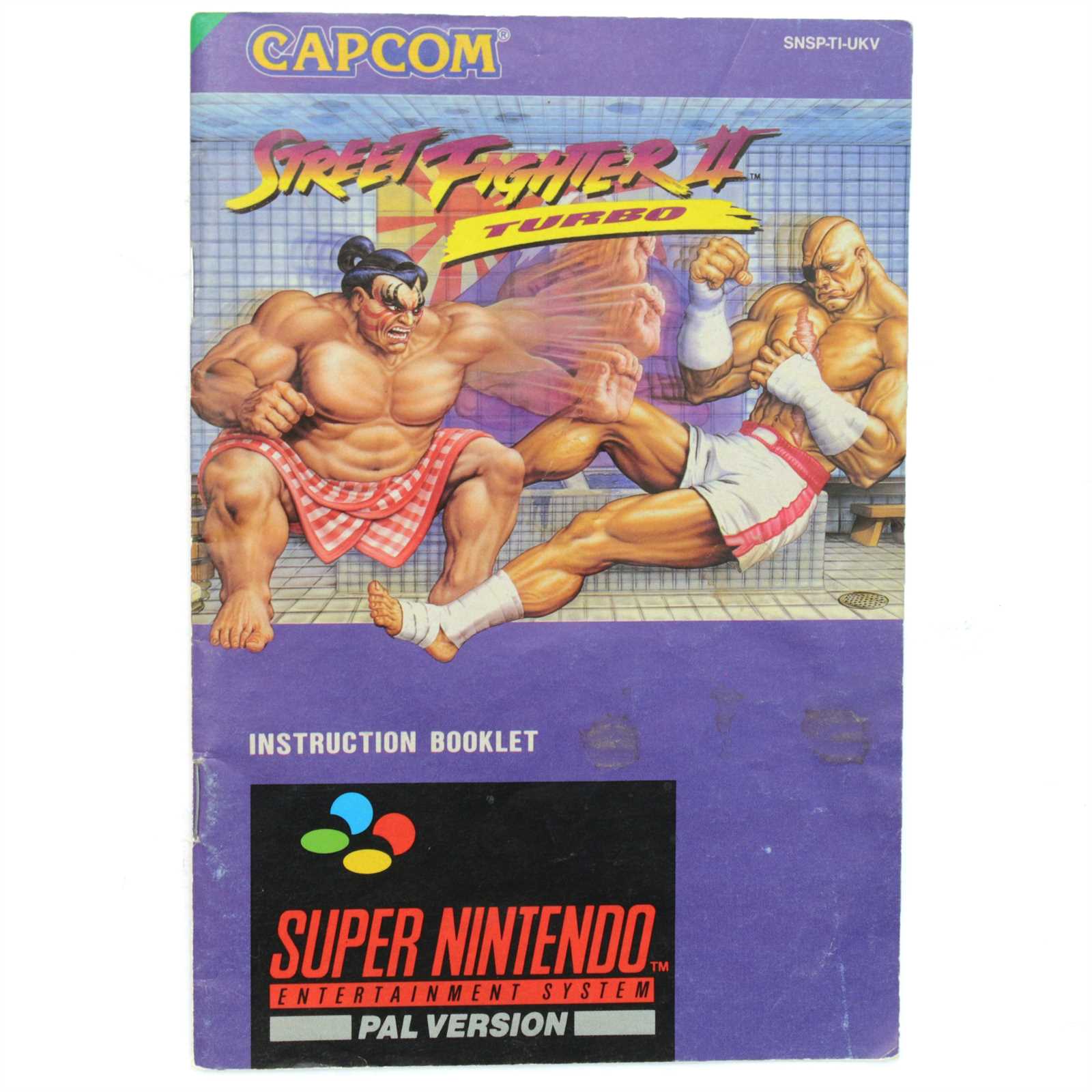 street fighter 2 instruction manual