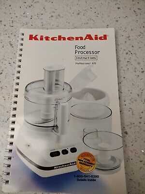 kitchenaid professional 600 instruction manual