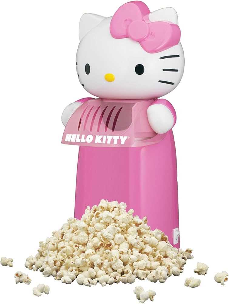 hello kitty popcorn maker instruction manual