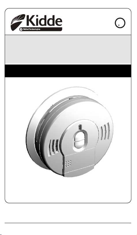 kidde smoke alarm instruction manual