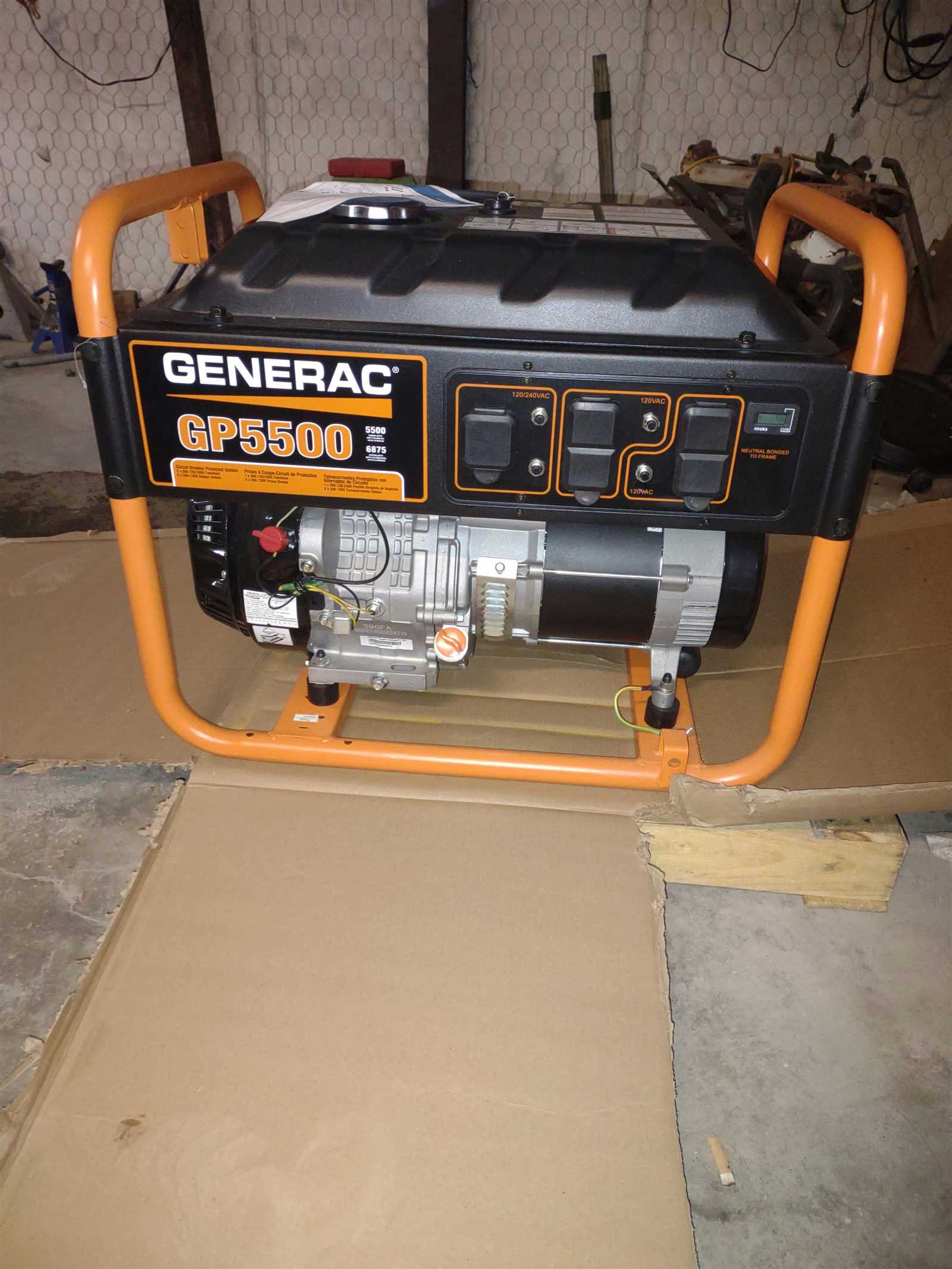 generac gp5500 instruction manual