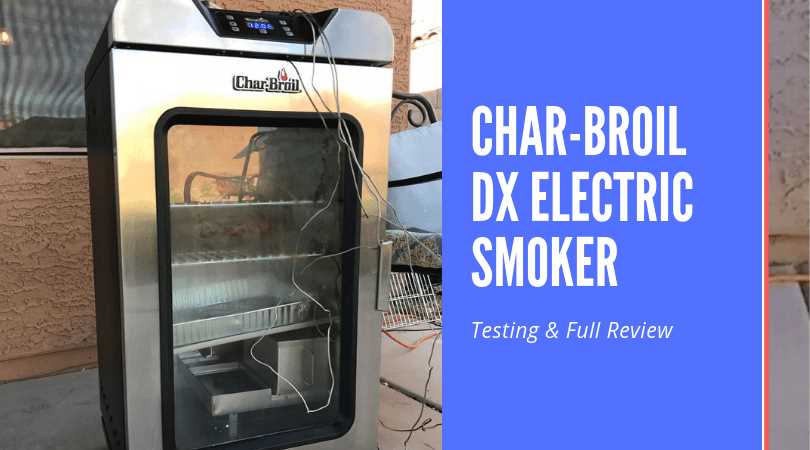 char broil electric smoker instruction manual