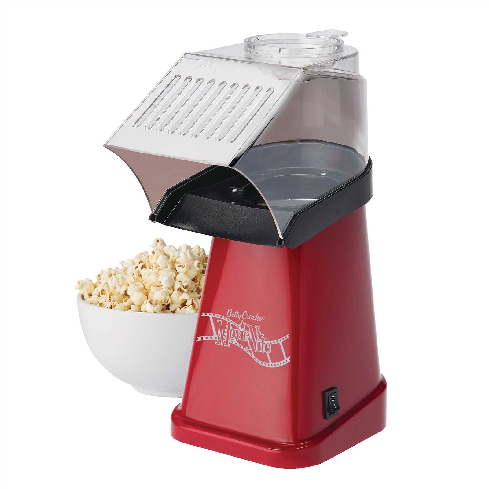 betty crocker movie nite popcorn maker instruction manual