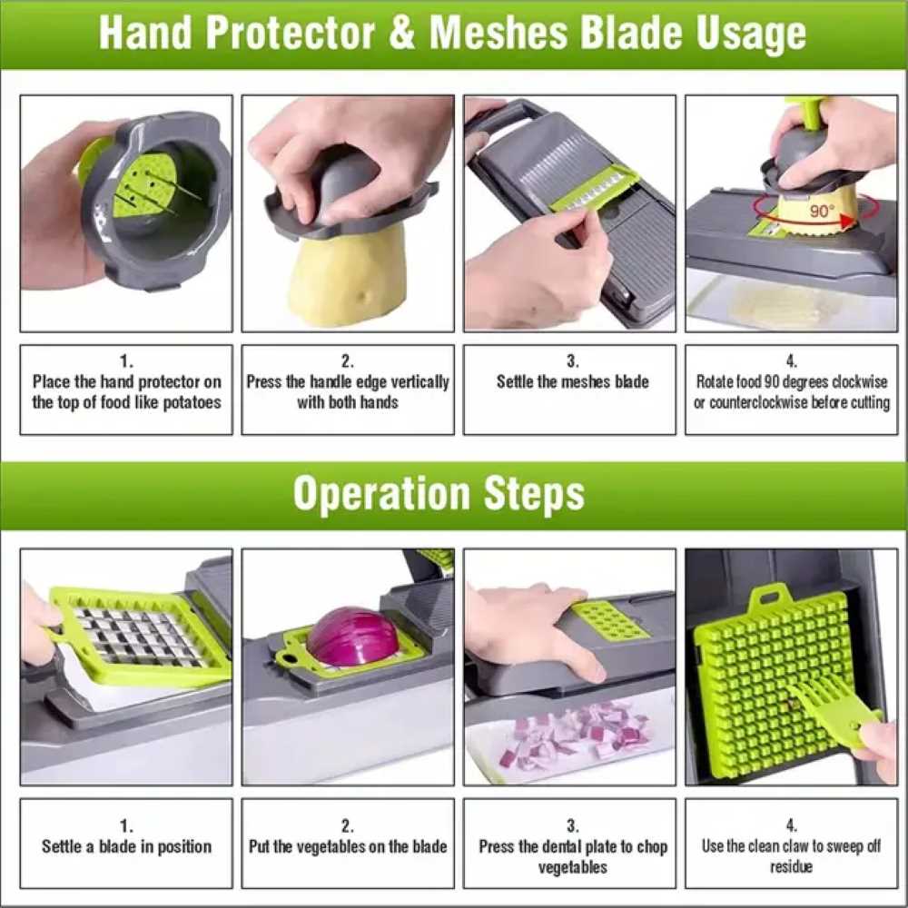 nicer dicer instruction manual