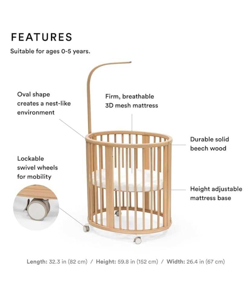 stokke crib instruction manual