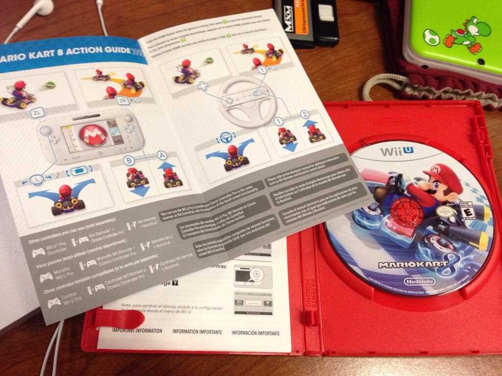 mario kart instruction manual