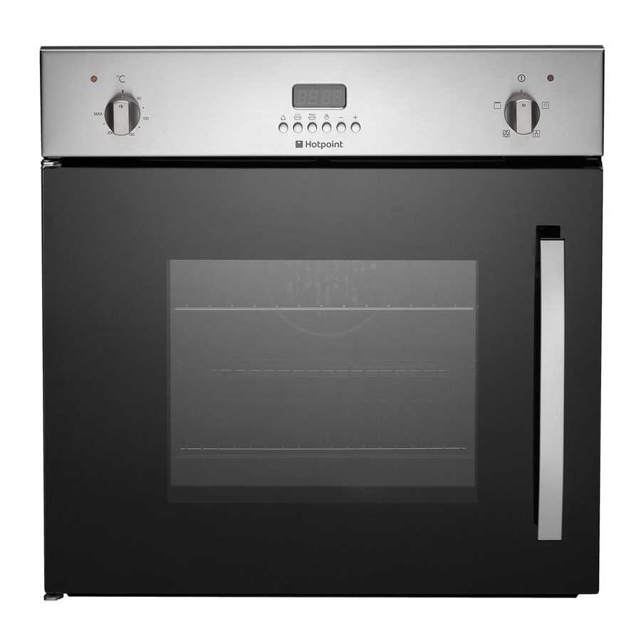 hotpoint oven instruction manuals