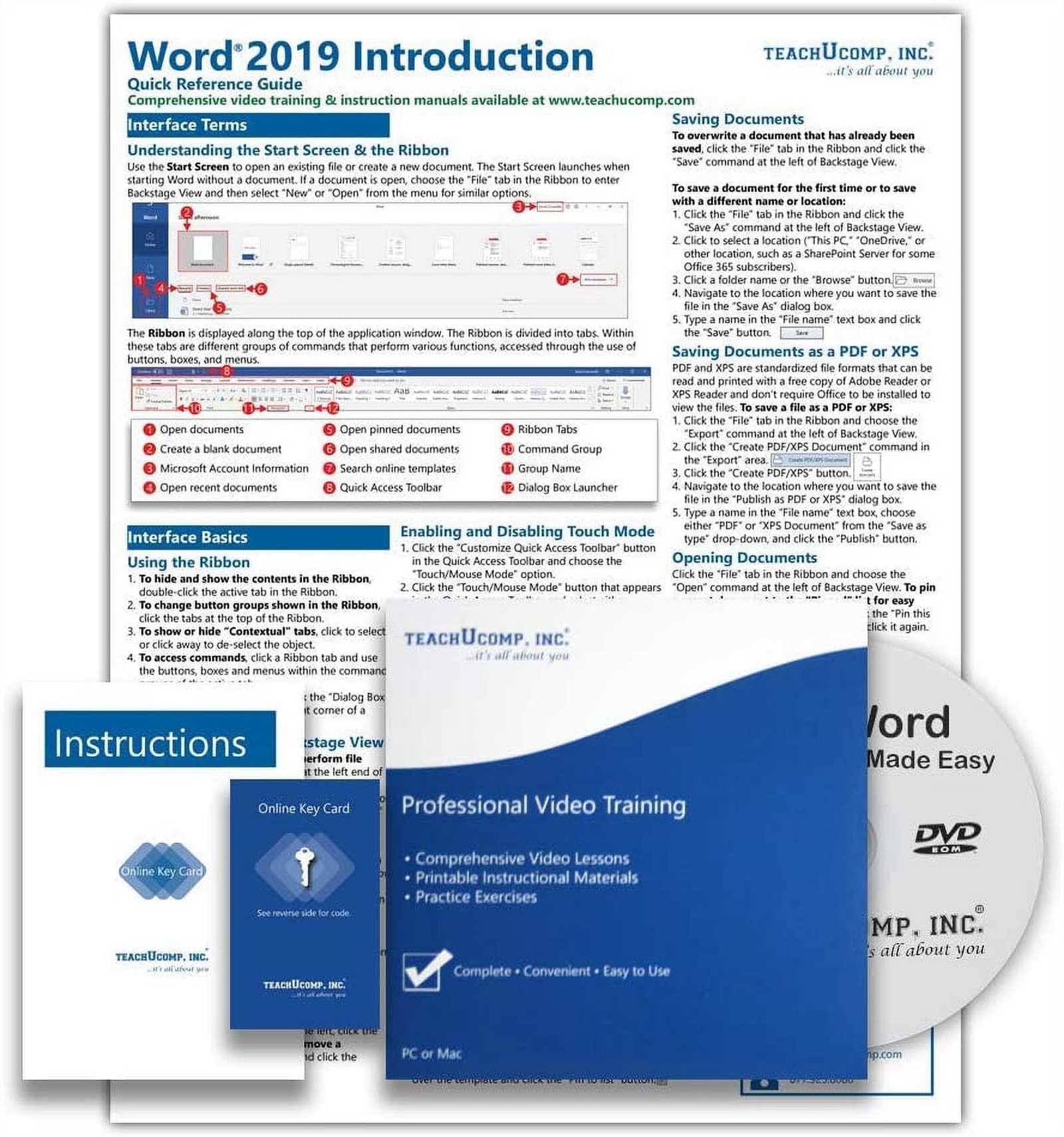 how to make an instruction manual on word