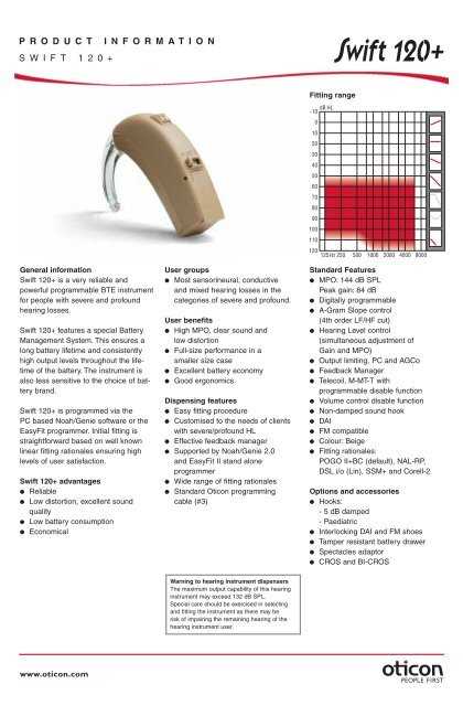 oticon more instruction manual