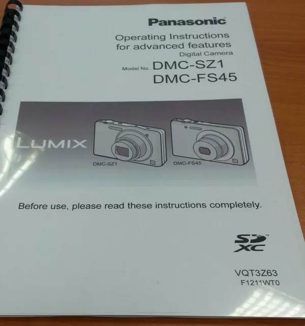 lumix fz150 instruction manual